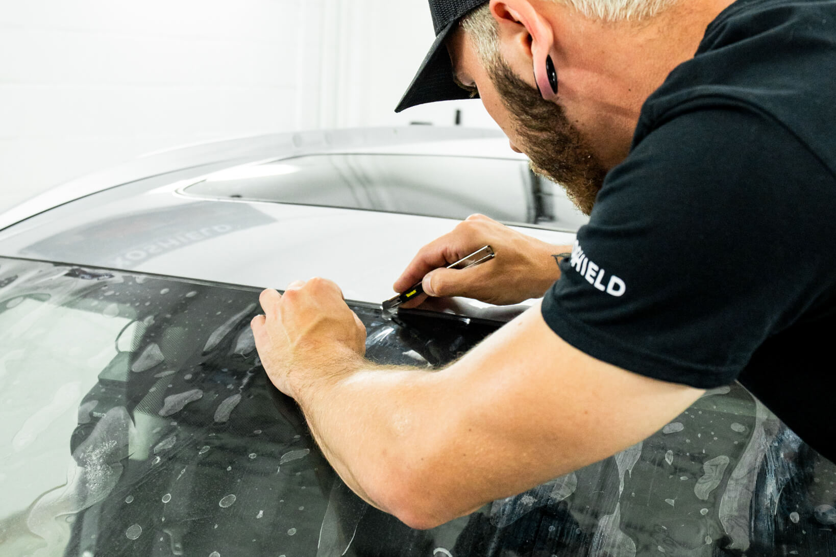 Installation Training Windshield Protection Film